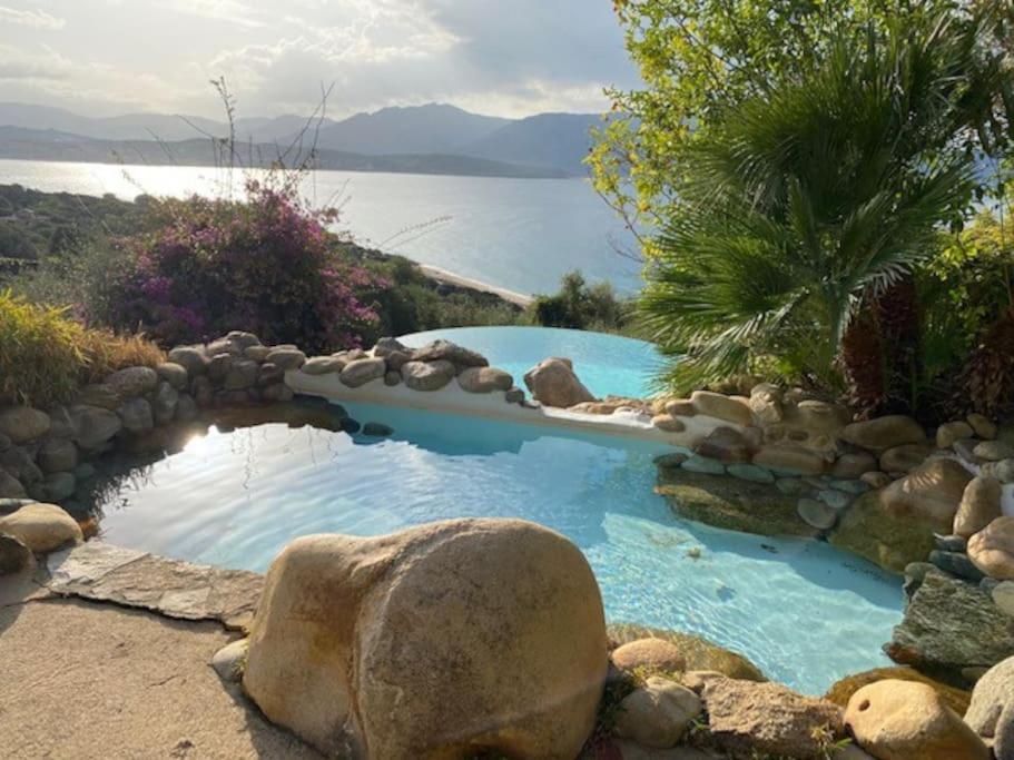 Villas Valinco San Martinu Corse Du Sud - Vue Et Proche Mer - Piscines-7 Chambres 奥尔梅托 外观 照片
