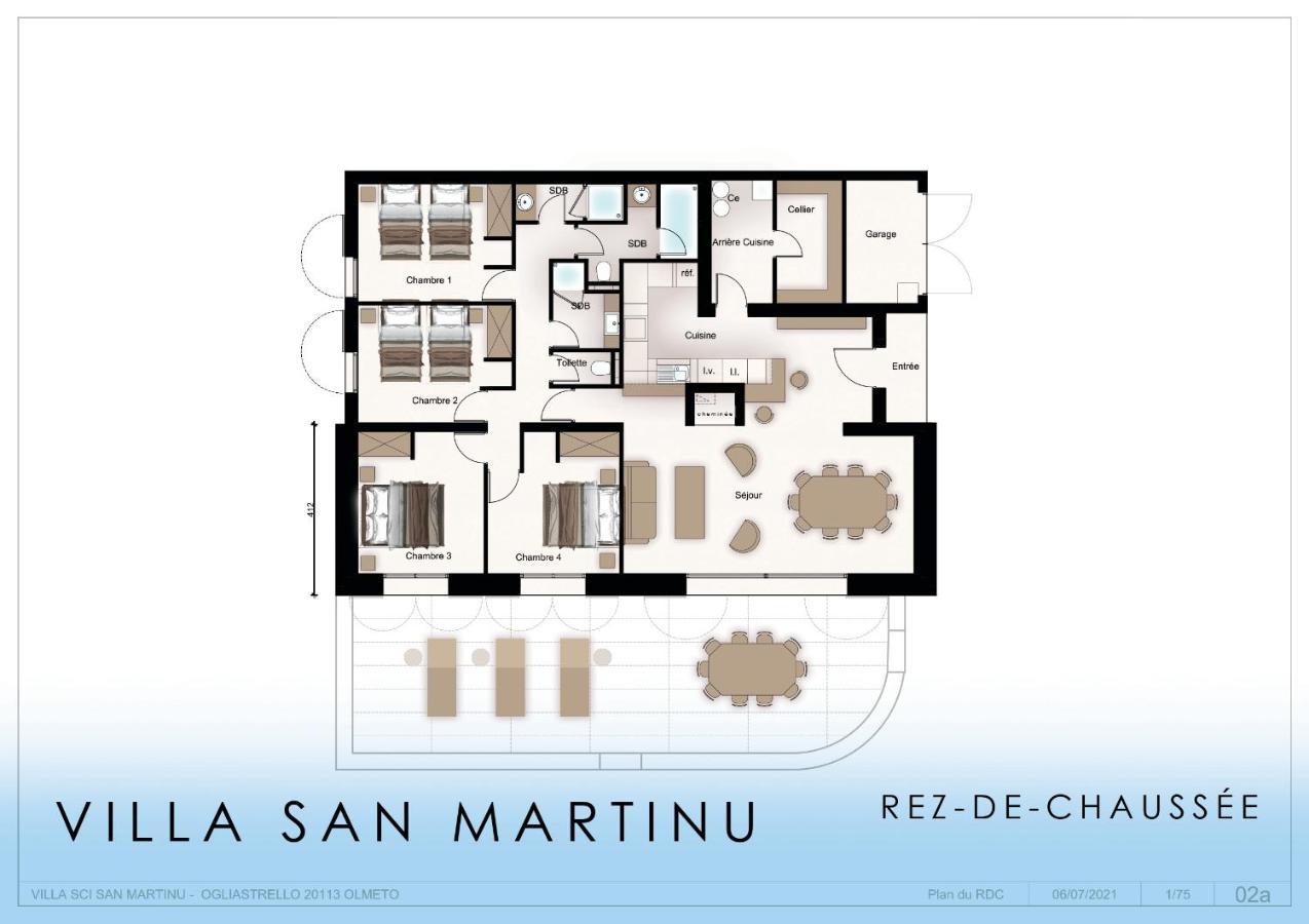 Villas Valinco San Martinu Corse Du Sud - Vue Et Proche Mer - Piscines-7 Chambres 奥尔梅托 外观 照片